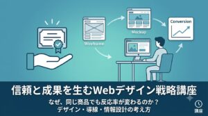 信頼と成果を生むWebデザイン戦略講座
