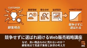 競争せずに選ばれ続けるWeb販売戦略講座